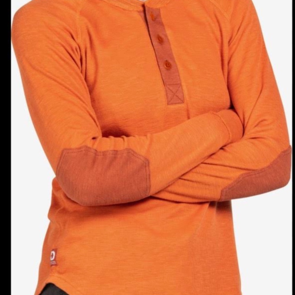 Dovetail Workwear rugged thermal Henley T shirt